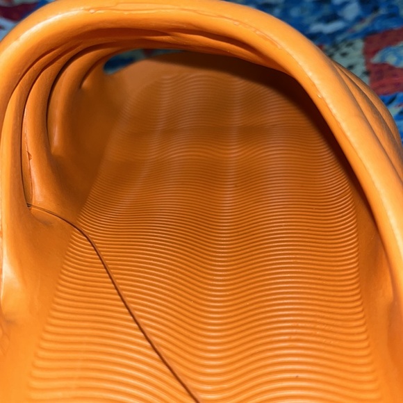 EVA Foam 450 Slide Caged Unbranded Sandals New Rust Burnt Orange - Picture 10 of 17